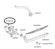 LAND ROVER DYH500100 - TUERCA HEXAGONAL