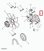 LAND ROVER ERC5655 - JUNTA BOMBA DE AGUA 4C