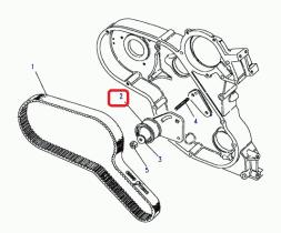 LAND ROVER ERC8861 - COJINETE TENSOR  2.5TD DFK