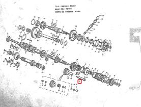 LAND ROVER FRC1813 - EJE PIÑON M/ATRAS ORIGINAL