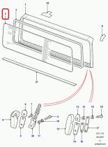 LAND ROVER MTC2864 - CRISTAL PARABRISAS 43CM