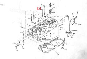LAND ROVER 247051 - TORNILLO CULATA
