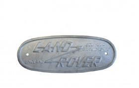 LAND ROVER 302361 - PLACA OVALADA LAND ROVER SERIE 1