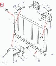 LAND ROVER 79086L - REMACHE PLASTICO