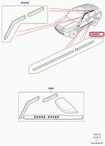 LAND ROVER DGJ500020PCL - TIRA PROTECTORA