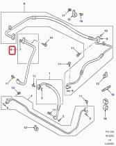 LAND ROVER JUE107500 - CONJUNTO TUBO-COMPRESOR-A/A 1.8