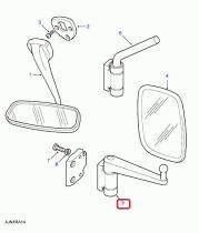 LAND ROVER MTC5083 - BRAZO RETROVISOR