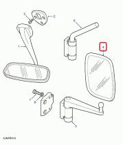 LAND ROVER MTC5084 - RETROVISOR
