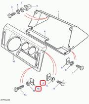 LAND ROVER MWC9322 - TUERCA
