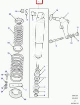 LAND ROVER RPM100080 - AMORTIGUADOR TRASERO
