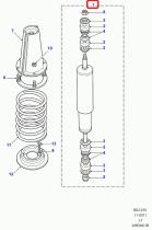 LAND ROVER RSC100040 - AMORTIGUADOR DE VIBRACIONES