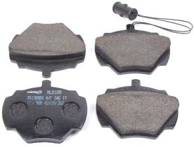 LAND ROVER STC9189 - JUEGO PASTILLAS DE FRENO TRASERAS