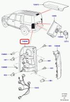 LAND ROVER XFB000563 - PILOTO TRASERO DERECHO