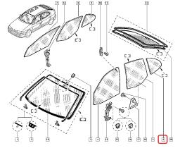 RENAU 7700828313 - LUNA PTA.TR.IZ.FI