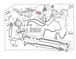 LAND ROVER 193832 - FILTRO DE ACEITE DE DIRECCION
