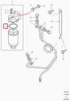 LAND ROVER AEU2147L - CARTUCHO FILTRO COMBUSTIBLE K