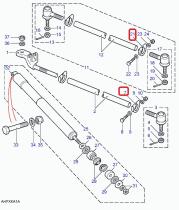 LAND ROVER 577898 - ABRAZADERA K