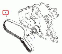 LAND ROVER ETC8550 - CORREA DISTRIBUCION K