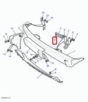LAND ROVER NRC2384 - TORNILLO PARAGOLPES