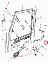 LAND ROVER YGA451L - MANIJA INTERIOR DE PUERTA
