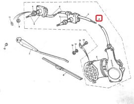 LAND ROVER 193714 - CABLE