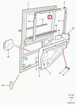 LAND ROVER MTC8789 - RELLENO - PANEL DELANTERO DE CABINA