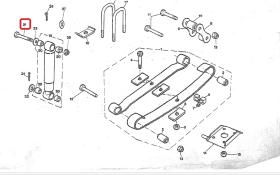 LAND ROVER 253830 - BULON AMORTIGUADOR