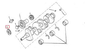 LAND ROVER 112724 - POLEA DEL DEPRESOR FRENO