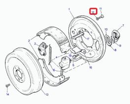 LAND ROVER AEU2738 - ARANDELA