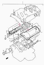 SUZUKI 13119-77E00-000 - JUNTA COLECTOR ADMISION