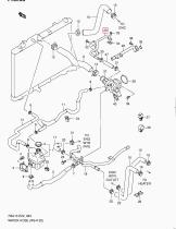 SUZUKI 17873-84E50-000 - TUBO,TERMOSTATO