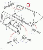 LAND ROVER MTC2808 - CAJA CUBIERTA DE INSTRUMENTOS