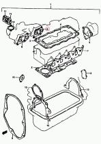 SUZUKI 13119-73001-H17 - JUNTA,COLECTOR ADMISION