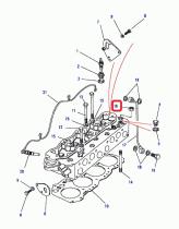 LAND ROVER NH608061L - TUERCA HEXAGONAL