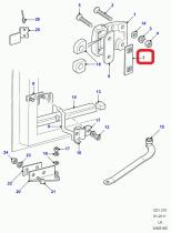 LAND ROVER LR016715 - PLACA TUERCA BISAGRA