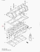 SUZUKI 11117-85E00-000 - TORNILLO,CULATA
