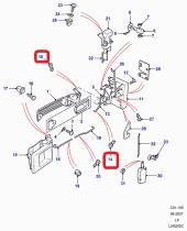 LAND ROVER BYC500050 - CLIP