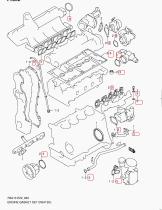 SUZUKI 11162-85E10-000 - CONJ. JUNTAS N§ 1