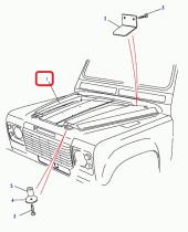 LAND ROVER AWR4147 - INSONORIZANTE CAPO