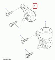 LAND ROVER KHC100570 - SOPORTE MONTAJE SUSPENSION