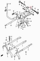 SUZUKI 28117-60A00-000 - ARANDELA,PALANCA DE CAMBIOS