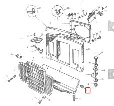 LAND ROVER 310877 - GRAPA SEGURIDAD PANEL