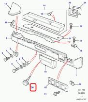LAND ROVER MTC9968 - PERNO, TAPA DE CAJA FUSIBLE