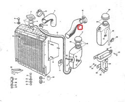 LAND ROVER 113292 - MANGUITO RADIADOR 88 SUP.