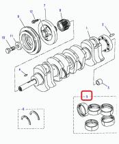 LAND ROVER STC3395 - JGO COJINETE DEL CIGUENAL STD