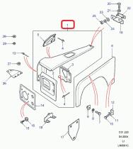 LAND ROVER ALR9936 - GUARDABARROS DELANTERO DERECHO