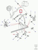 LAND ROVER QEP105490 - MANGUERAS - SERVODIRECCION
