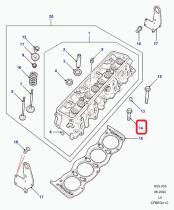LAND ROVER ERR2943 - TORNILLO DE SUJECION DE CULATA