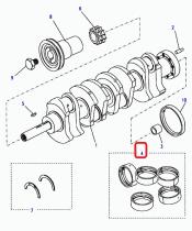 LAND ROVER RTC262610 - COJINETE DE BANCADA  .10