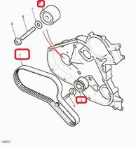 LAND ROVER ERR1092RET -  KIT DISTRIBUCION 300TDI H-VA (CON RETENES)